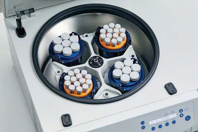 Eppendorf 5948000891 是 Centrifuge 5920 R 的特定配置型号，这是一款按键式控制的冷冻型离心机，配备 Rotor S-4xUniversal-Large 转子和通用吊篮，适配直径为 13 mm 和 16 mm 的圆底管。此离心机专为处理大容量样品设计，能够在多种实验应用中提供高效、精准的离心操作。以下是详细介绍：
<BR>
<BR>